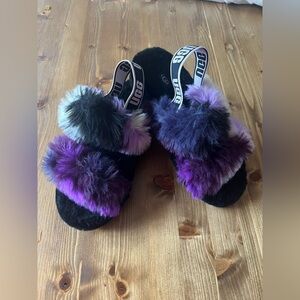 UGG Women's Oh Yeah Tie Dye slides